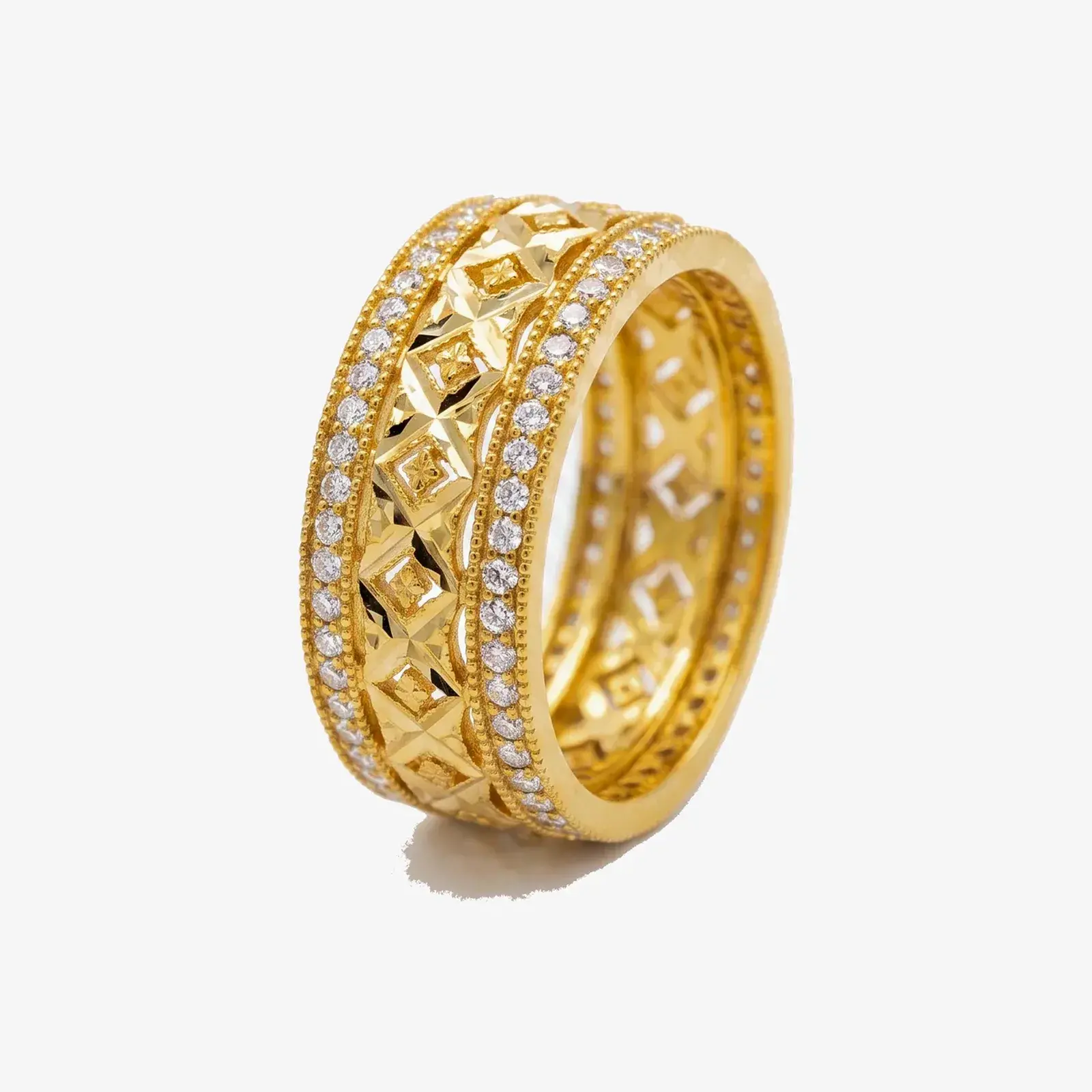 Royal X Wedding Ring