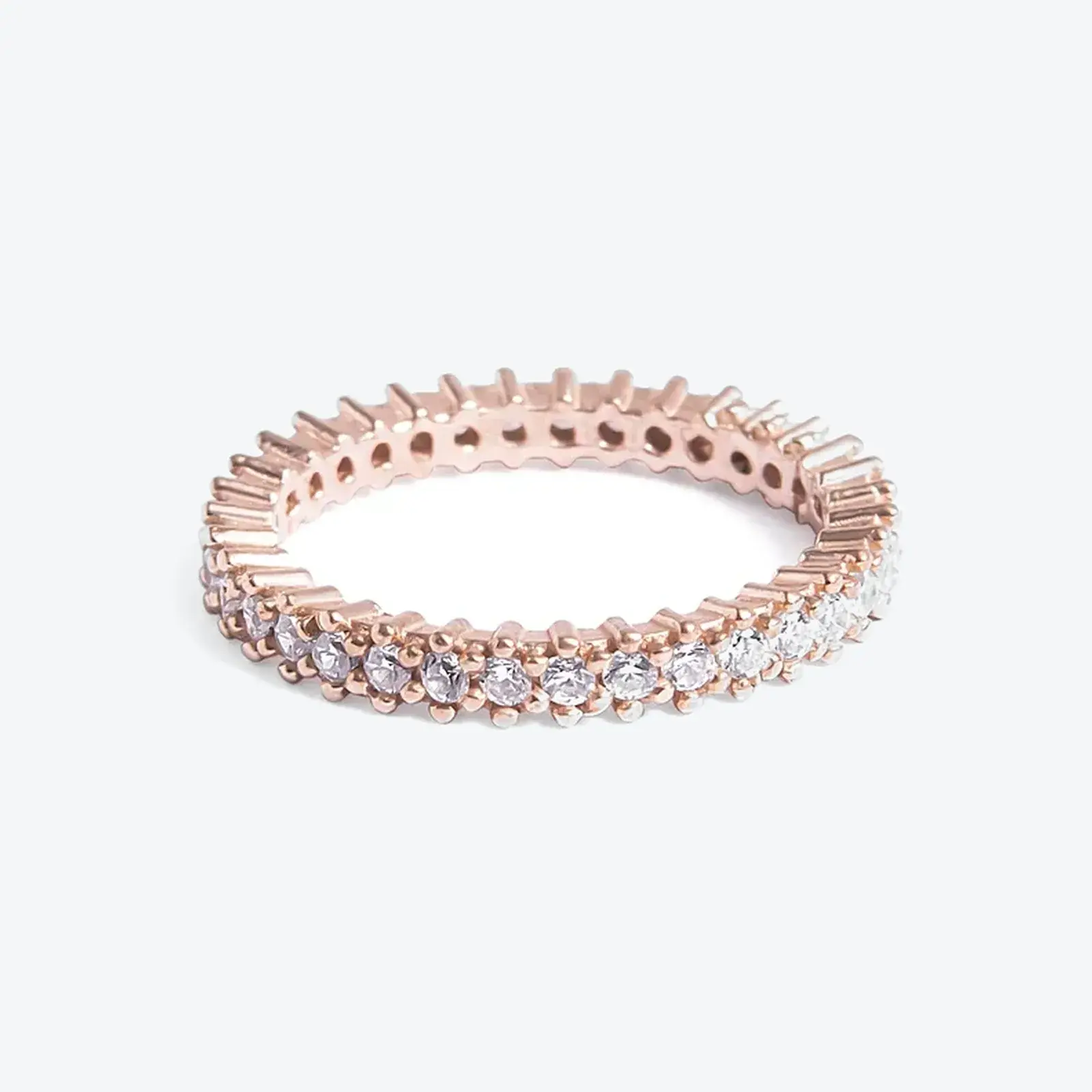 Slim Eternity Band · Rose