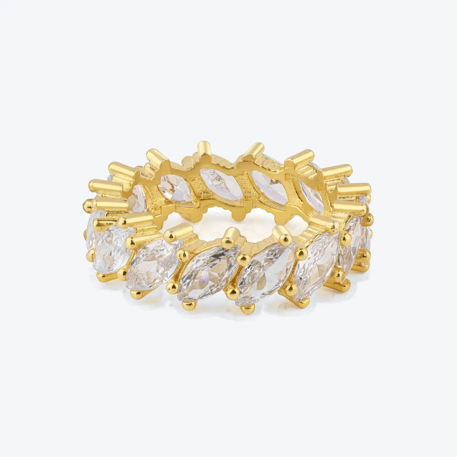 Marquise Eternity Band · Yellow