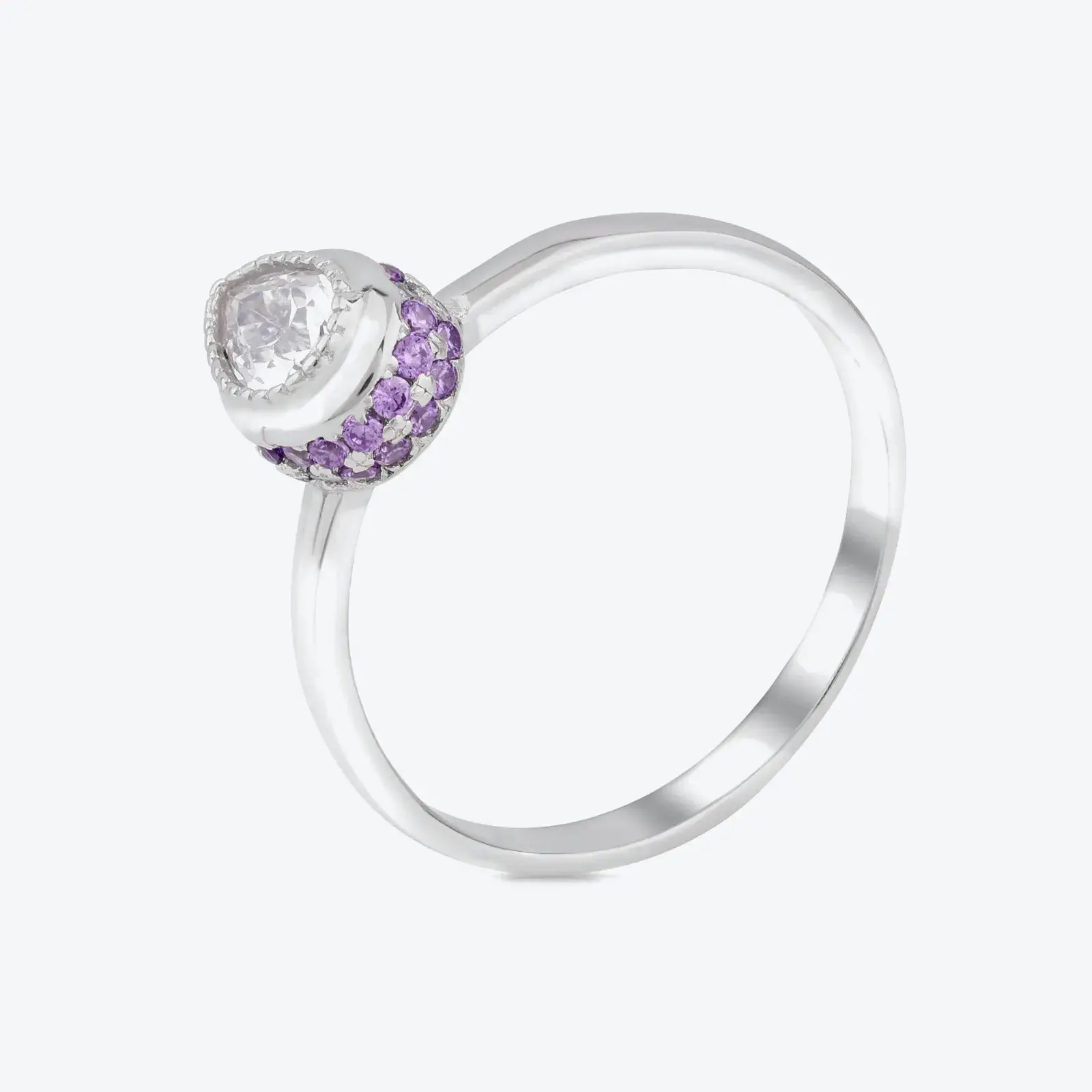 Violet Crown Ring