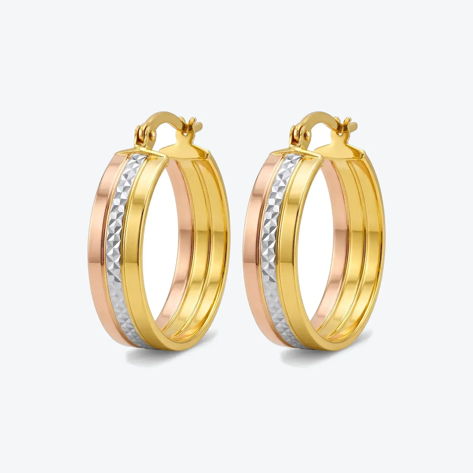Crown Hoop Earring
