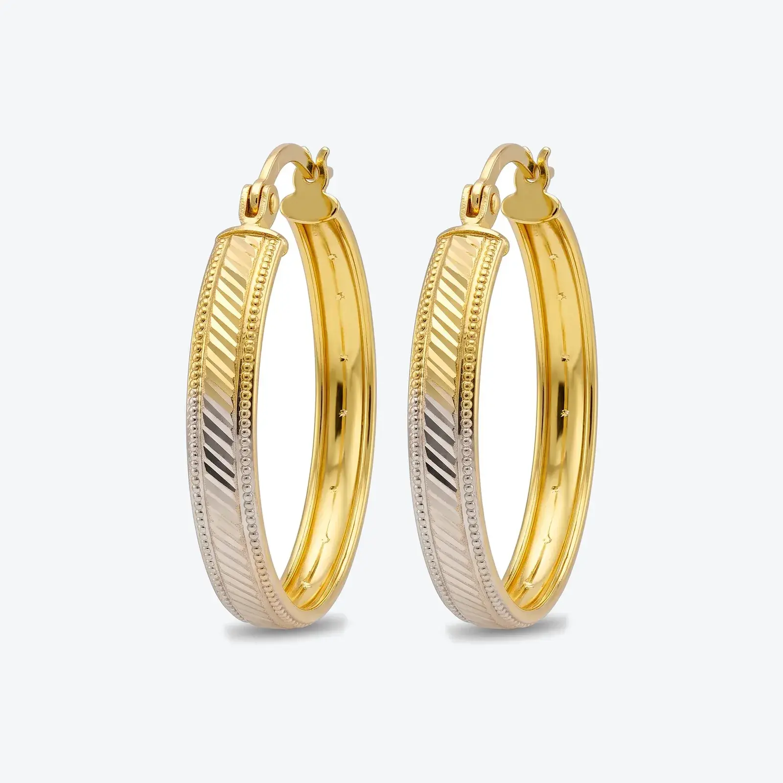 Multi Color Hoop Earring