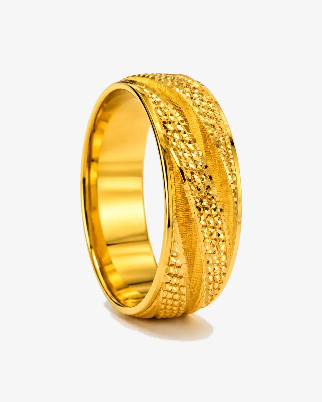 Wave Wedding Ring
