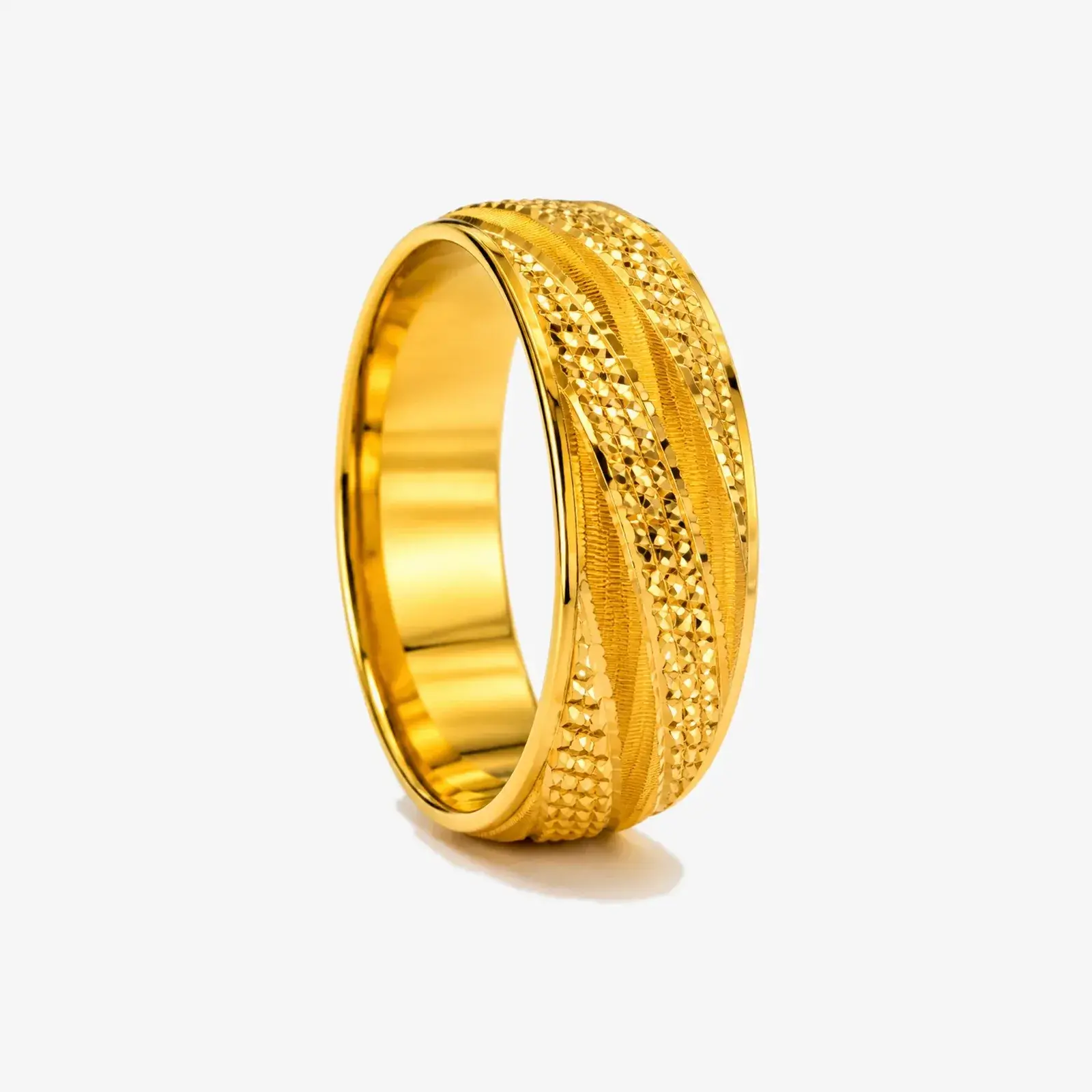 Wave Wedding Ring