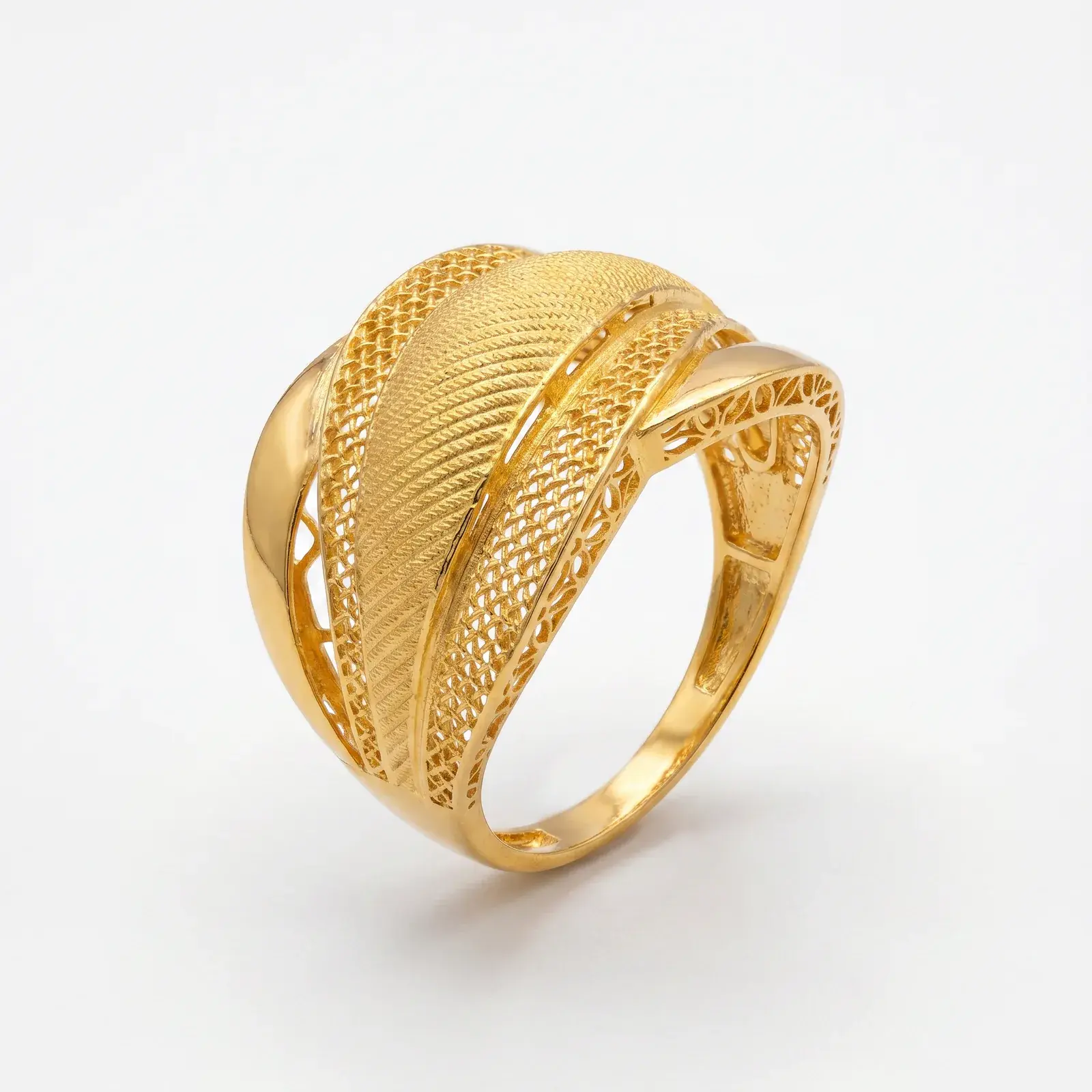 Woven Dome Ring